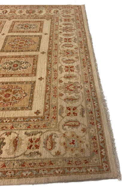 Ziegler Beige Hand Knotted 68 X 86 Area Rug 125-147601 Image 2
