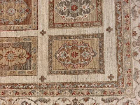 Ziegler Beige Hand Knotted 68 X 86 Area Rug 125-147601 Image 3