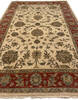 Ziegler Beige Hand Knotted 60 X 90  Area Rug 125-147603 Thumb 1