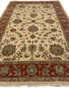 Ziegler Beige Hand Knotted 60 X 90 Area Rug 125-147603 Thumb 1