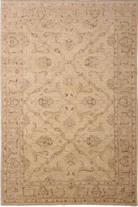 Ziegler Beige Hand Knotted 60 X 90 Area Rug 125-147605 Image 0