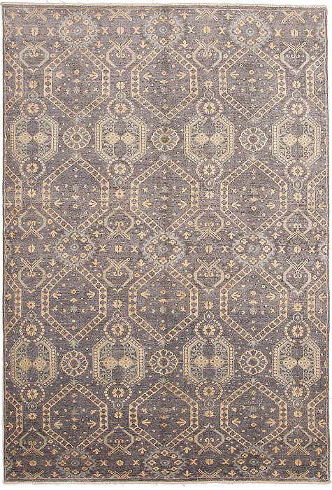 Ziegler Grey Hand Knotted 60 X 90 Area Rug 125-147606 Image 0