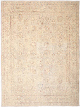 Ziegler Beige Hand Knotted 8'0" X 10'9"  Area Rug 125-147613