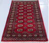 Bokhara Red Hand Knotted 31 X 50 Area Rug 700-147616 Thumb 1