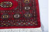 Bokhara Red Hand Knotted 31 X 50  Area Rug 700-147616 Thumb 3