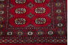 Bokhara Red Hand Knotted 31 X 50  Area Rug 700-147616 Thumb 4