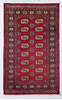 Bokhara Red Hand Knotted 31 X 50 Area Rug 700-147616 Thumb 0