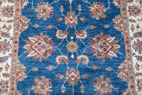 Chobi Blue Hand Knotted 40 X 61 Area Rug 700-147623 Image 3