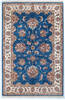Chobi Blue Hand Knotted 40 X 61 Area Rug 700-147623 Thumb 0