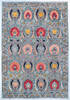 Chobi Grey Hand Knotted 610 X 911 Area Rug 700-147626 Thumb 0