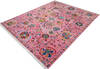 Chobi Multicolor Hand Knotted 84 X 1010 Area Rug 700-147628 Thumb 2