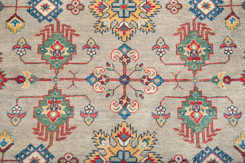 Kazak Brown Hand Knotted 710 X 102 Area Rug 700-147634 Image 3