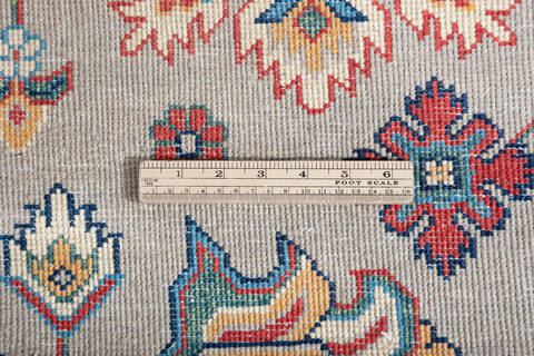 Kazak Brown Hand Knotted 710 X 102 Area Rug 700-147634 Image 7