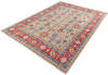 Kazak Brown Hand Knotted 710 X 102 Area Rug 700-147634 Thumb 2