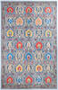 Kazak Grey Hand Knotted 67 X 102  Area Rug 700-147636 Thumb 0