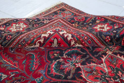 Heriz Red Hand Knotted 710 X 105 Area Rug 700-147638 Image 6