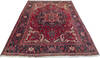 Heriz Red Hand Knotted 710 X 105  Area Rug 700-147638 Thumb 1