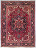Heriz Red Hand Knotted 710 X 105  Area Rug 700-147638 Thumb 0