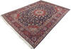 Kashan Blue Hand Knotted 92 X 134 Area Rug 700-147640 Thumb 2