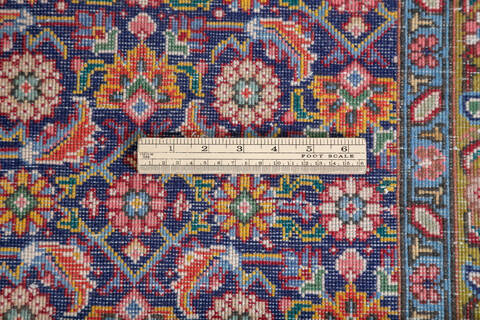 Bidjar Red Hand Knotted 100 X 129 Area Rug 700-147642 Image 8