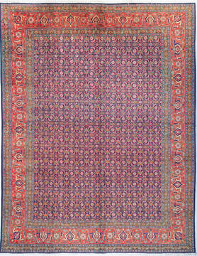 Bidjar Red Hand Knotted 10'0" X 12'9"  Area Rug 700-147642