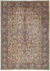 Tabriz Beige Hand Knotted 810 X 124 Area Rug 700-147644 Thumb 0