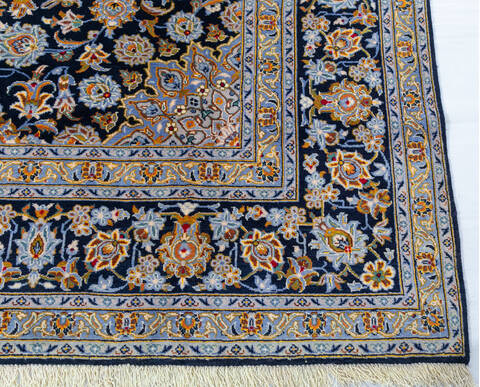 Mahi Blue Hand Knotted 84 X 123 Area Rug 700-147645 Image 5
