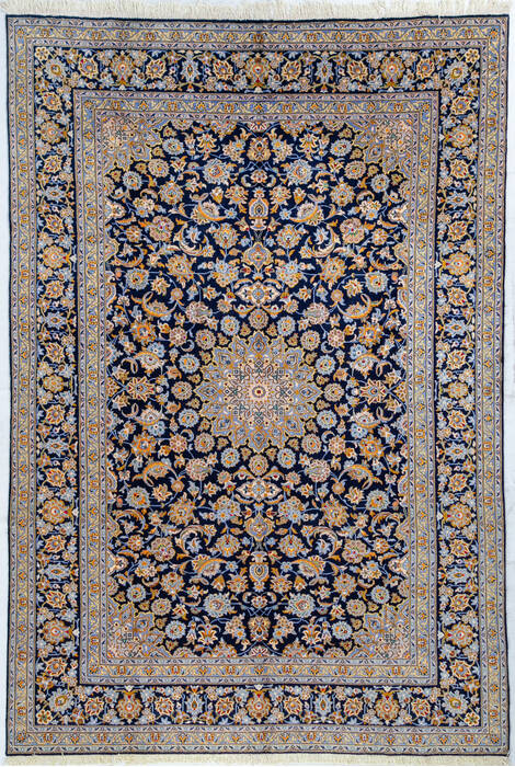 Mahi Blue Hand Knotted 84 X 123 Area Rug 700-147645 Image 0