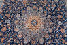 Kashan Blue Hand Knotted 910 X 130 Area Rug 700-147646 Thumb 3