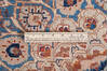 Kashan Blue Hand Knotted 910 X 130  Area Rug 700-147646 Thumb 7