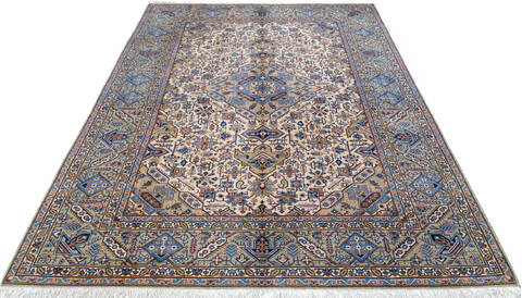 Joshaghan Beige Hand Knotted 810 X 122 Area Rug 700-147649 Image 1