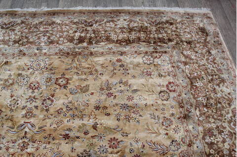 Jaipur Yellow Hand Knotted 1011 X 1211 Area Rug 124-147650 Image 6