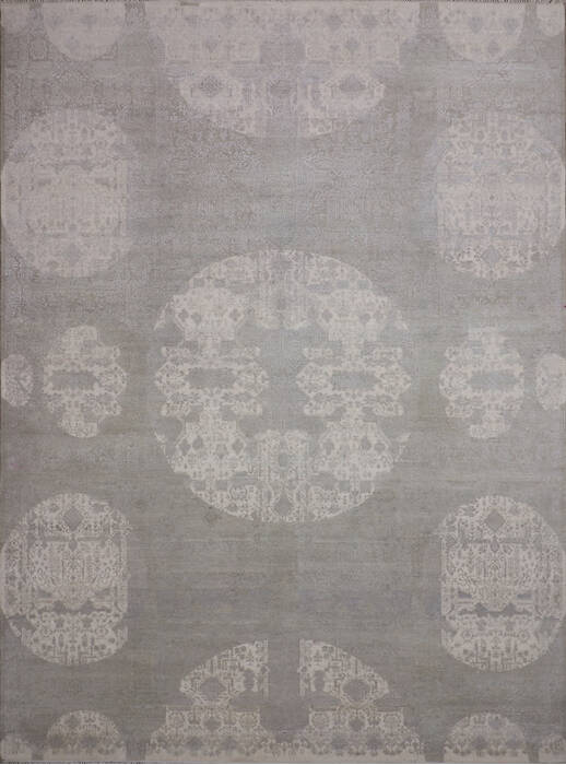 Jaipur White Hand Knotted 90 X 125 Area Rug 124-147651 Image 0