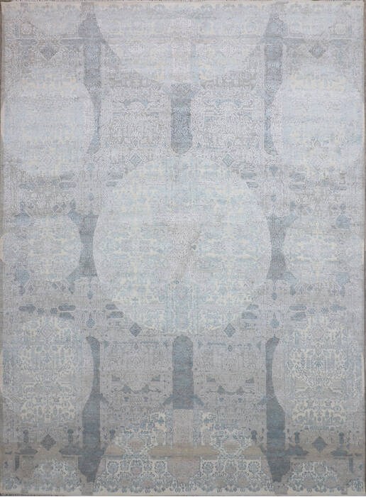 Jaipur White Hand Knotted 91 X 122 Area Rug 124-147652 Image 0