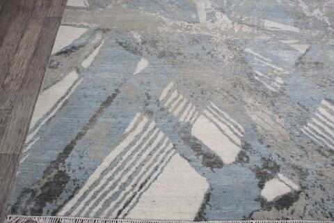 Jaipur White Hand Knotted 810 X 122 Area Rug 124-147653 Image 2