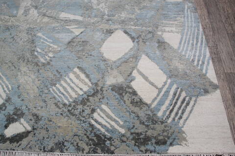 Jaipur White Hand Knotted 810 X 122 Area Rug 124-147653 Image 3