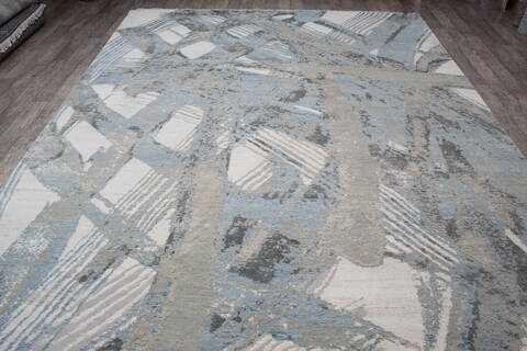 Jaipur White Hand Knotted 810 X 122 Area Rug 124-147653 Image 7
