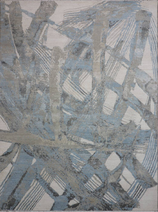 Jaipur White Hand Knotted 810 X 122 Area Rug 124-147653 Image 0