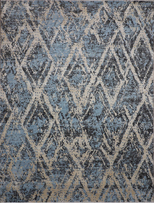 Jaipur Blue Hand Knotted 90 X 121 Area Rug 124-147654 Image 0