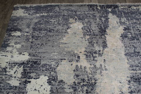 Jaipur Blue Hand Knotted 92 X 123 Area Rug 124-147655 Image 5