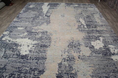 Jaipur Blue Hand Knotted 92 X 123 Area Rug 124-147655 Image 7