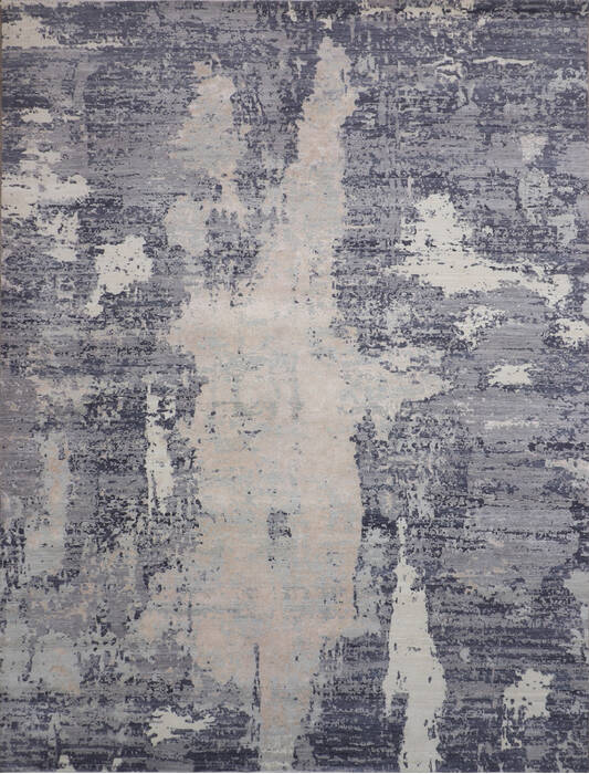 Jaipur Blue Hand Knotted 92 X 123 Area Rug 124-147655 Image 0