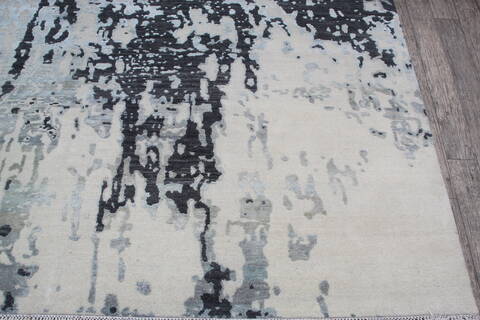 Jaipur White Hand Knotted 90 X 120 Area Rug 124-147656 Image 3