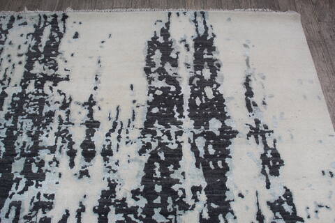 Jaipur White Hand Knotted 90 X 120 Area Rug 124-147656 Image 6