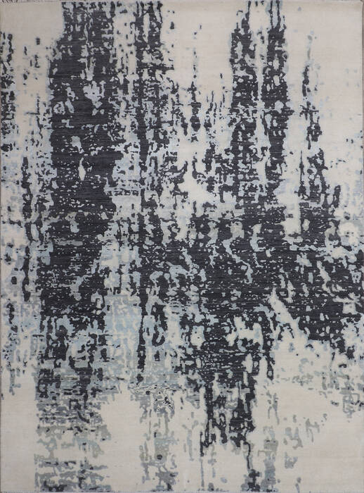 Jaipur White Hand Knotted 90 X 120 Area Rug 124-147656 Image 0