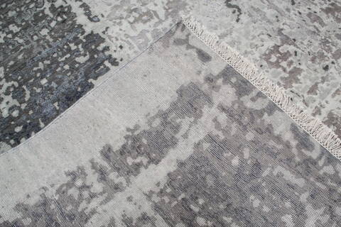 Jaipur Grey Hand Knotted 811 X 1111 Area Rug 124-147657 Image 8