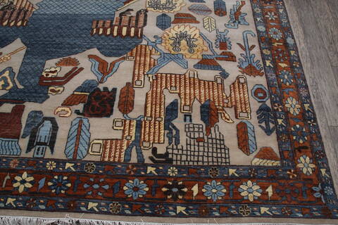 Jaipur Beige Hand Knotted 811 X 120 Area Rug 124-147659 Image 3