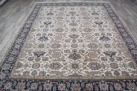 Jaipur White Hand Knotted 80 X 100 Area Rug 124-147660 Image 7