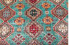 Kazak Green Hand Knotted 82 X 1011  Area Rug 700-147665 Thumb 3