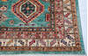 Kazak Green Hand Knotted 82 X 1011  Area Rug 700-147665 Thumb 4